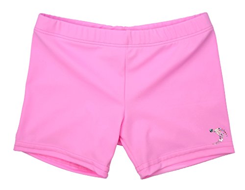 Sookie Active Premium Micro Nylon Spandex Youth Shorts (Youth 4-6) Light Pink