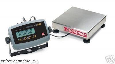 Balanzas de plataforma, Ohaus Defender 3000 D31P150BX estándar hasta 150 kg - 20 g exactamente 650x500mm no verificables