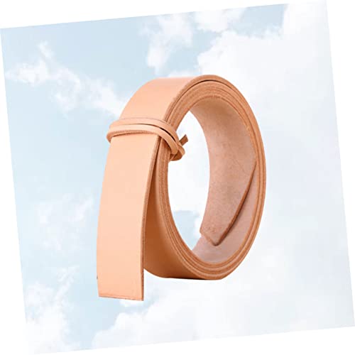 Unfinished Cowhide Leather Belt for DIY Craft Waistband for Men Women for Jeans Casual Outfits Durable Fading Resistant2