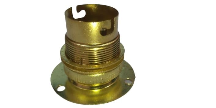 Premier55 Heavy Duty Brass Batten Holder for B22 Electric Bulb/Lamp (Pack of 2)-image-30