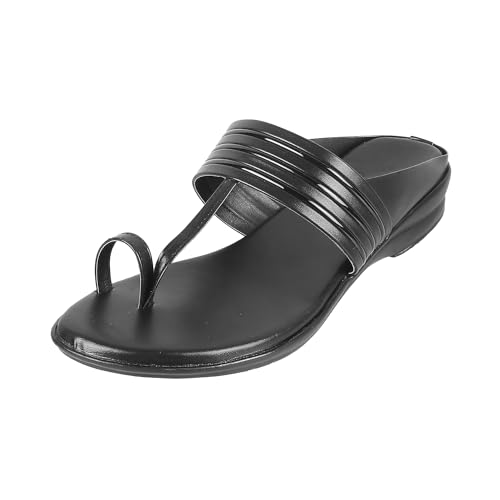 Image of Walkway Women Synthetic Leather Wedge Heel Fashion Sandal