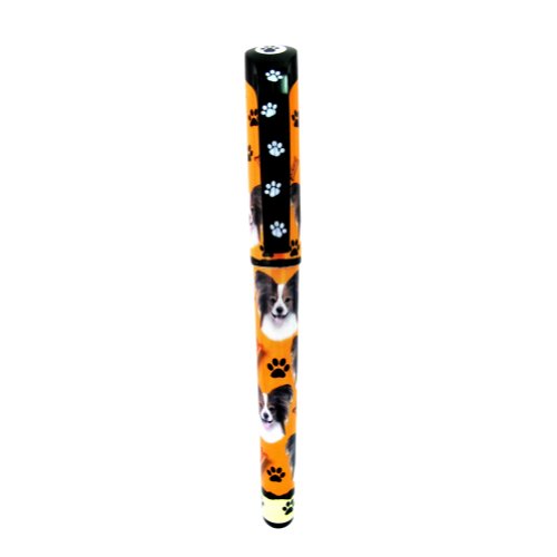 Bolígrafo Gel Recargable E&S Pets DP-63 Negro