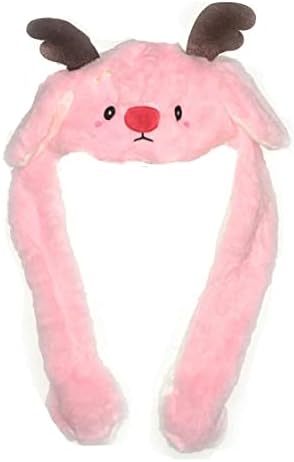 Cool Boys Girls Kids Children`s Moving POP up EAR Animal hat - Festival Gifts Christmas