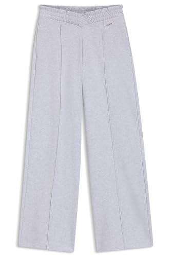 HUGO Nuasem_b Pantalon en jersey Femme noir élégant et confortable