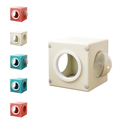 Zekono 猫トンネル冬/断熱四季猫トンネル猫ベッド猫フェンス子猫ベッド囲い猫穴猫ハウス猫フェンス (【フラッグシップモデル|ホワイト】キャットパレス+クッション+透明カバー)