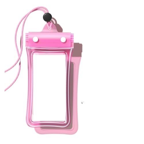 Sac plongée étanche et flottant rose avec étui de téléphone intégré