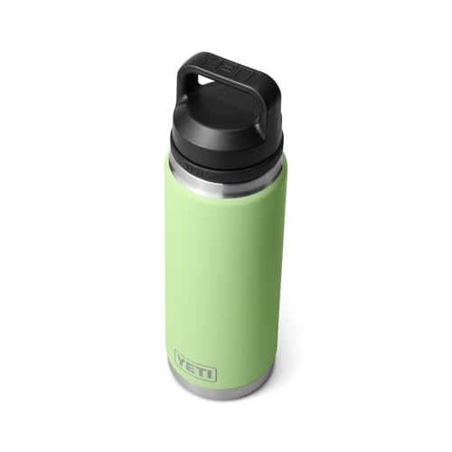 YETI Rambler 26 oz Bottle, Vacuum Insulated, Stainless Steel with Chug Cap, Key Lime