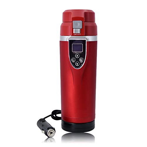 Taza eléctrica para auto 350ml con temperatura ajustable miniatura 6