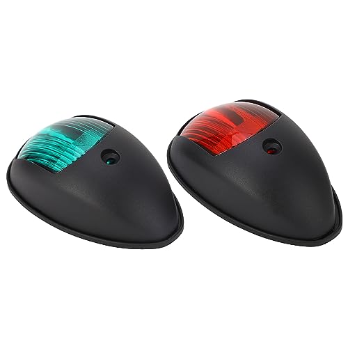Boat Navigation Light Red Green, Marine LED Bow Light Boat Navigation Light with 112.5° Beam Angle, Left Red Right, Navigation Lights