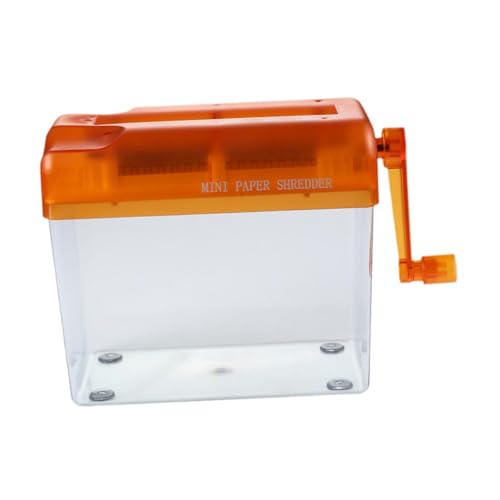 WUUISDNX Destructora de Papel Manual eficaz, Herramienta de Corte Papel confiable para una fácil gestión Documentos, artículos Escritorio para Oficina en casa, Navidad, cumpleaños, Oficina,