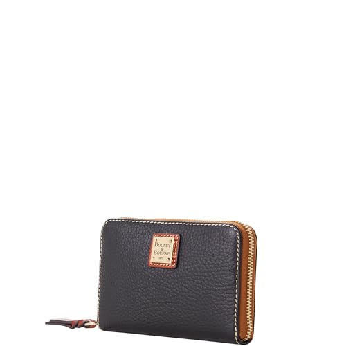 Dooney & Bourke Wallet, Pebble Grain Medium Zip Around Wallet - Black2