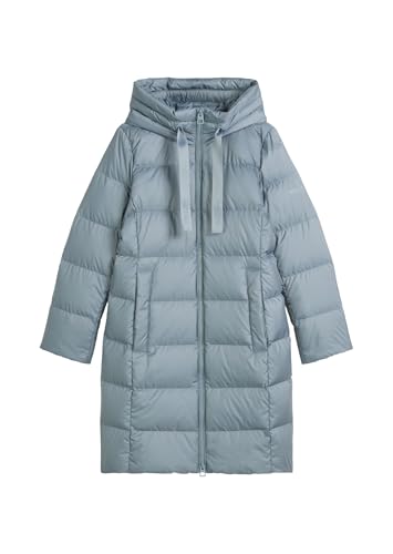 Marc O'Polo Abrigo de plumón con capucha en forma con superficie impermeable, 857, 38