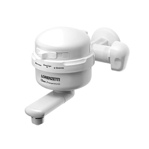 Torneira Clean 3T 220V 5500W, Lorenzetti, 7551017, Branco, Pequeno