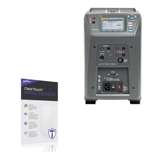 BoxWave Screen Protector Compatible with Fluke Calibration 9143 - ClearTouch ImpactShield (2-Pack), Impenetrable Screen Protector Flexible Film