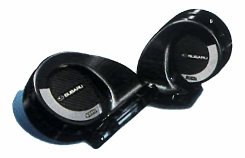 スバル　純正　BR9　レガシー　レガシィ　ホーン　２個セット レガシィB4 BE BL BM BN ホーン 純正 交換 車 音 クラクション レクサス 純正風 ヨーロピアン 12V車 ブラック カーボン カスタム  2個