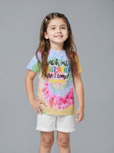 Image of First Day of Kindergarten Shirt First Day of School Gifts for Kids Kindergarten Shirts for Girls T-Shirt Top