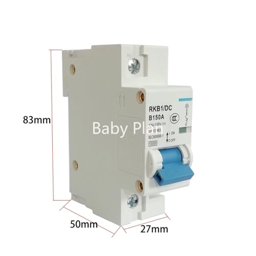 Disjoncteur CC 100A 2P isole et protège efficacement vos batteries 48V