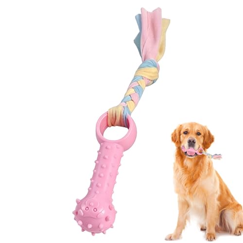 Giocattolo da masticare per cani, spazzolino interattivo a prova di , anello di pulizia per dentizione, giocattolo durevole per la cura dei denti per razze piccole, medie e grandi, per interni ed