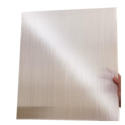 LINGDSWULING Polycarbonate Greenhouse Panels Greenhouse Plastic Sheeting Roofing Panels Small Greenhouse Plastic Panels Double Layer Polycarbonate Panels(4' x 2' x 0.24" 8Pack)