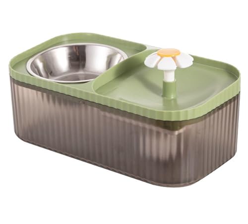 Fuente de agua y comedero 2 en 1 para gatos 3L