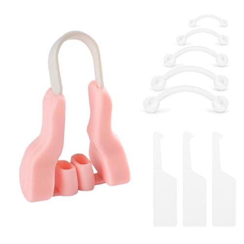 NJCXOLA 1 ensemble Nose Up Invisible,Nose Shaper Shaping Lifting Redressage Clip,Bridge Beauty Enhancer,Nose Shaper Clip pour le levage et la mise en forme