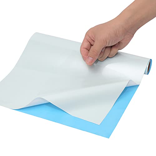 Image of Glow in The Dark Heat Transfer Vinyl Rolls Luminous Green Iron on Vinyl 12Inch x 5feet Iron On Vinyl for Cricut, T-Shirts DIY Design, Silhouette Cameo & Heat Press Machine