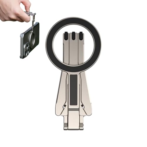 Angoli Creativi Potenziati: Grazie al design da treppiede magnetico per telefono, questo strumento supporta entrambe le modalità paesaggio e ritratto. Integra un giunto snodato multidirezionale per regolazioni di inclinazione accurate, rendendolo indispensabile per la fotografia di cibo o presentazioni dinamiche di prodotti in molteplici scenari.