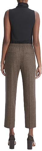 Vince Women's Houndstooth Mid Rise Pull on Pant3
