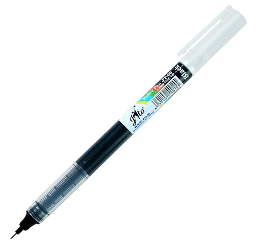 Image of JITO 0.5mm Fine Tip Roller Pen, Black Ink - Pack of 20 (10x2)