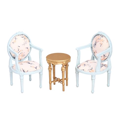 Maison de poupées 1:12 : le cadeau idéal avec cette table et chaises