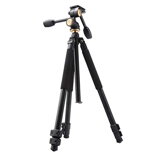 LLluckyHW 172cm Leichtes Stativ/Einbeinstativ Videostativ mit Schnellspannplatte und 360° Panorama Kugelkopf mit…