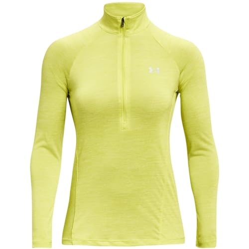 Pull de sport demi-zip UA Tech Twist femme anti-transpiration séchage rapide
