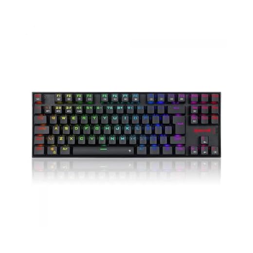 TECLADO MECANICO KUMARA PRO RGB WIRELESS E BLUETOOTH PRETO SWITCH BLUE