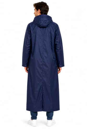 Image of Romano nx Men's 100% Waterproof Raincoat, Hooded, Reversible Double Layer, 3 Years Warranty