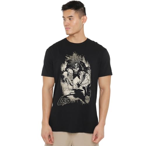 DC Lobo Bounty Hunter Hook Camiseta Unisex, Negro, XX-L
