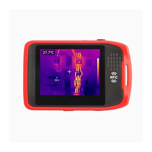 TIEOAXFT Cámara termográfica de Bolsillo UTI260T ​​256x192 NCV cámara termográfica Bluetooth cámara térmica infrarroja for reparación de Circuito PCB