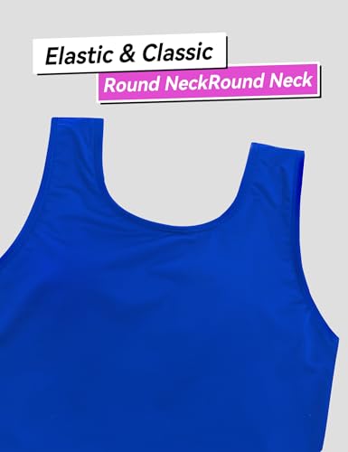 Image of Girls Swimsuit Sleeveless Bathing Suits Back Cutout Summer Swimwear with Removable Chest pad 6-14 Years