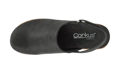Corkys Footwear Womens Low Temps 2-inch Wedges - With Soft EVA Insoles, Closed Toe Design, Chic Fall Style, and Hook & Loop Closure for All-Day Comfort4
