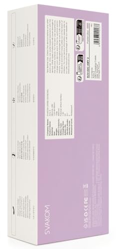 Vibromasseur violet SVAKOM Amy 2 de 17,4 cm - 2