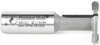Amana Tool - 48101 Carbide Tipped AMEROCK Hinge 1-1/8 Dia x 21/32 x 1/2" Shank