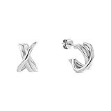 Tommy Hilfiger Jewelry Women's Stud Earrings in Stainless Steel with a Nautical Knot - 2780992