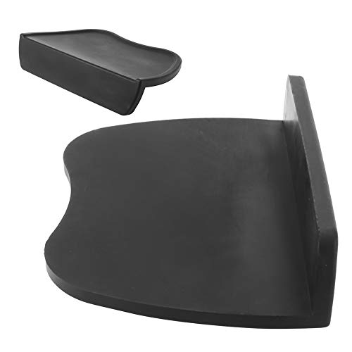 Tamper Mat, Dekaim Thicken Silicona Polvo de café Tamper Pad Holder Tamping Mat Cocina Herramientas de café Negro - Imagen 3