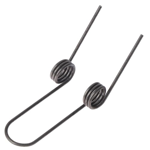 1Pcs Universal Double Torsion Spring 2*16A/B Style Spring Double Torsion Spring Farm Machinery Parts Home DIY Springs Silver(A)