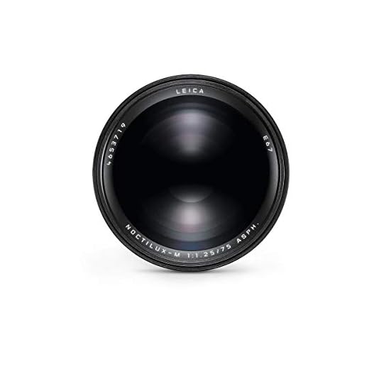 Leica Noctilux-M 75mm f/1.25 ASPH Lens