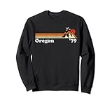 Photo Gallery retro oregon montagne escursionismo campeggio stato souvenir regalo felpa Photo Gallery retro oregon montagne escursionismo campeggio stato souvenir regalo felpa