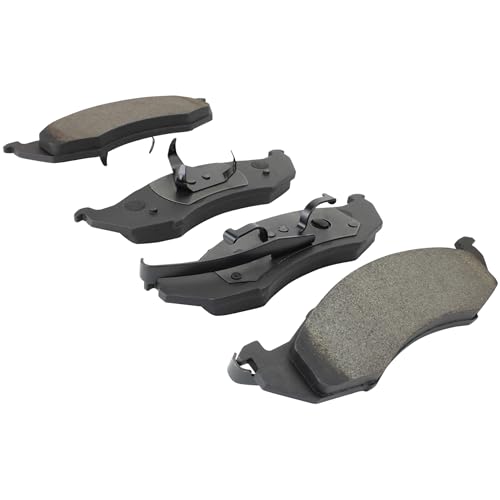 Image of QUALITY-BUILT Front Semi-Metallic Brake Pads, Premium 1001-0417M, Compatible with 1989-1992 Ford /Mercury (Cougar, Thunderbird)