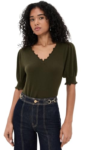 Ulla Johnson Women's Polline Cashmere Short Sleeve...