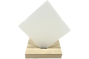 High-Quality 1/8'' White Frosted Acrylic Sheet for Fabrication and Construction (24''x36'')