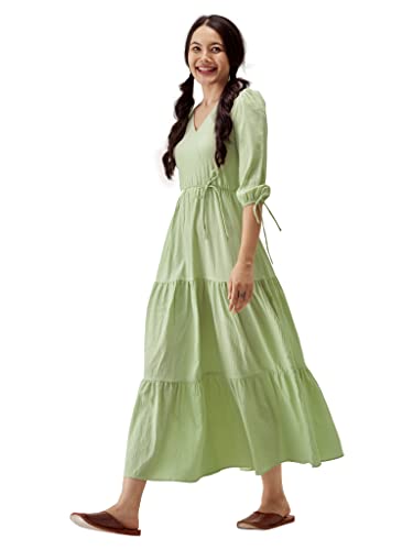 Image of AASK Women Fit and Flare Dress