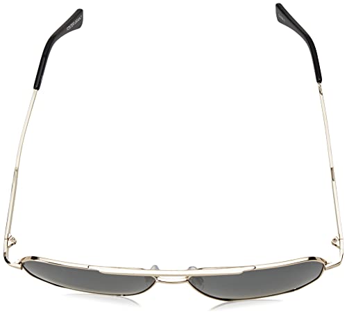 Foster Grant Styles for Y.O.U. Dubai Aviator Sunglasses For Men, Shiny Gold, Lens Width: 61 mm4